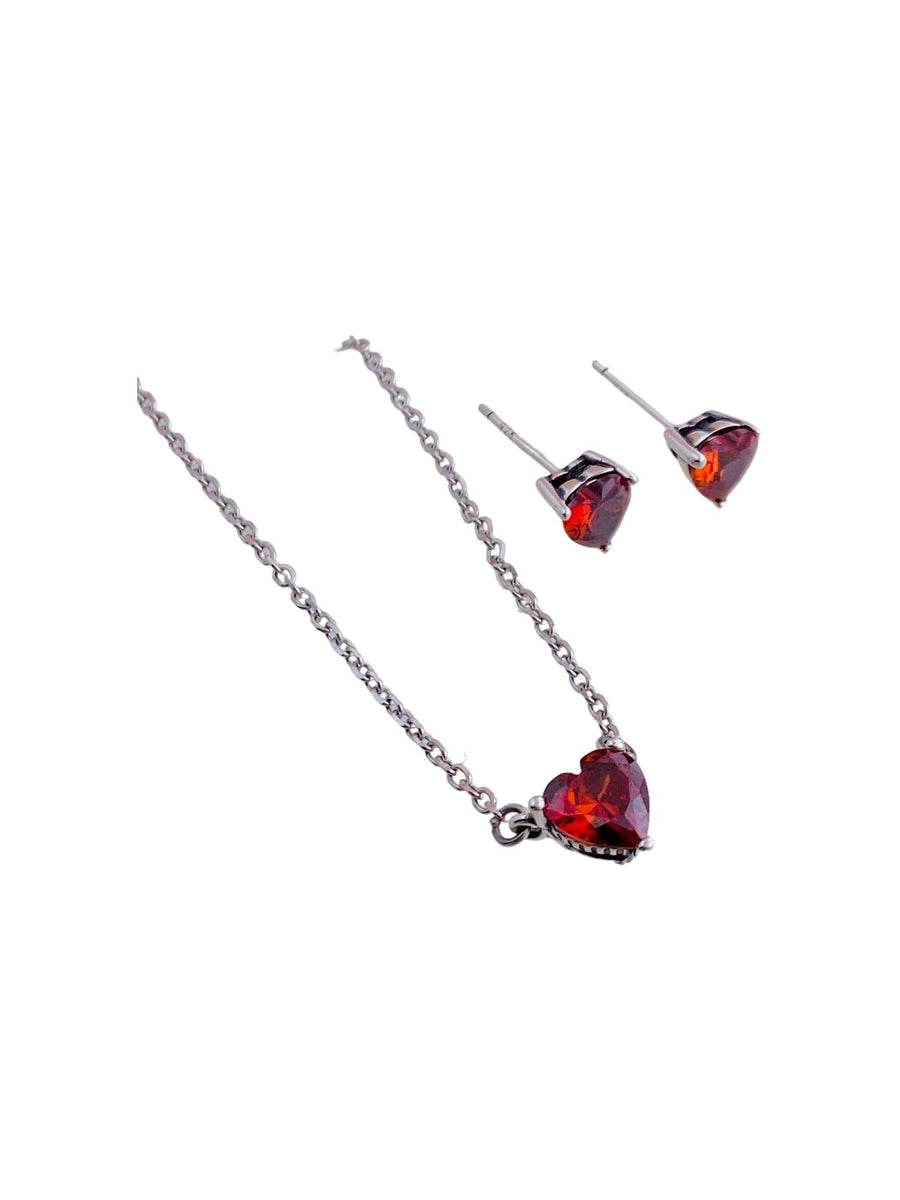 Set Corazones Rojos